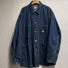 Lee 91-j デニムチョアコート カバーオール 48 ヴィンテージ Lee 91-j デニムチョアコート カバーオール 48 ヴィンテージ - メルカリ