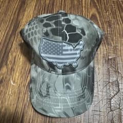 KRYPTEK USAフラッグ ベースボールキャップ 迷彩のサムネイル