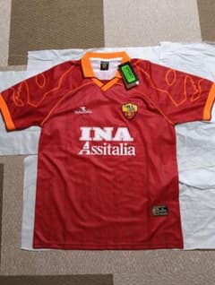AS ROMA 中田英寿ユニフォーム DIADORA 新品 XLサイズ - メルカリ