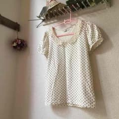 earth 水玉Tシャツカットソーのサムネイル