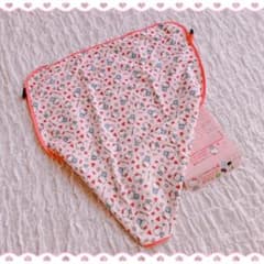 헬로키티 아기 카켓 발수 가공 뒤 보아 산책 보온 방한 클립 첨부