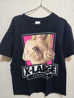 『XLARGE』×「SLICK」のコラボレートＴシャツ M ブラックのサムネイル