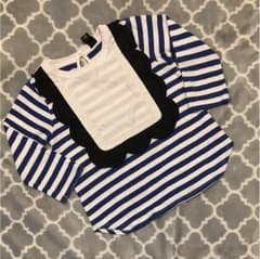 美品♡カムチャット&クローゼット  フリルボーダートップスのサムネイル