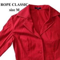 ROPÉ CLASSIC テーラードジャケット レッド Mサイズ【11】のサムネイル