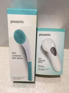 値下げしました！プロアクティブクレンジングブラシ&ボディーブラシセットのサムネイル