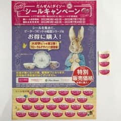 ダイソー シール ピーターラビットのサムネイル