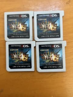 3DS 몬스터 헌터 4G 4개 세트