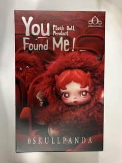 POPMART SKULLPANDA You Found Me! ぬいぐるみのサムネイル