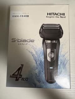 新品 日立 S-blade RMH-FR40B 4枚刃 メンズシェーバー 髭剃り