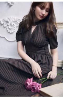 はなちゃん様専用☆herlipto stripe midi Dressのサムネイル