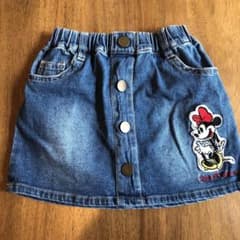 デニムスカート 90 ミニーちゃんのサムネイル
