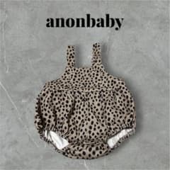 anonbaby だるまロンパース カバーオール レオパード柄のサムネイル