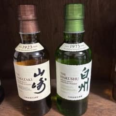 サントリー 山崎 白州 シングルモルト 180ml 2本セットのサムネイル