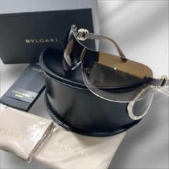 BVLGARI ブラウン ラウンドサングラス ライトストーン - メルカリ