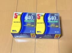 SONY 3.5型MOディスク 640MB 5枚入×2パックのサムネイル