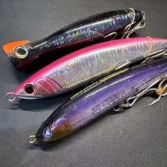 トップウォータールアー 3個セットのサムネイル