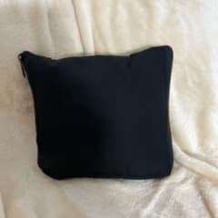 黒い折りたたみエコバッグのサムネイル