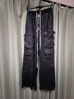 リック Y2K テック レザーパンツ rick owens opium xu - メルカリ