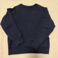 UNIQLO キッズ トレーナー 140 ネイビーのサムネイル
