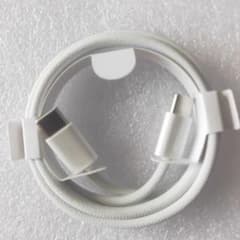 USB Type-C to Type-C 充電ケーブル ホワイトのサムネイル