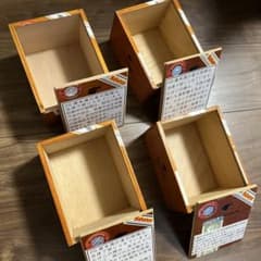 シガー 空箱 ビンテージ風 4個セット シガー 空箱 ビンテージ風 4個セット - メルカリ