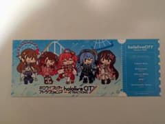 ホロライブシティ チケット風カード ホロライブ ０期生　東京ドームシティのサムネイル
