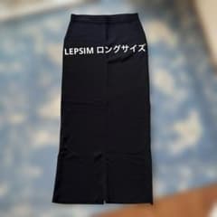 LEPSIM ブラック タイトスカート Lのサムネイル