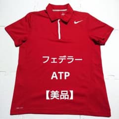 美品】 ナイキ フェデラー ポロシャツ ユニフォーム ATP Tシャツ