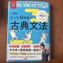 八澤のたった6時間で古典文法のサムネイル