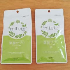 500S mitete葉酸サプリ 120錠　2袋のサムネイル