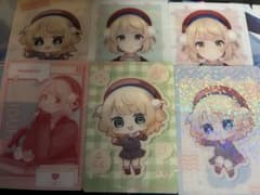 しぐれうい クリアカード6枚セットのサムネイル