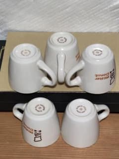 初代オリジナル‼️希少⭐️ダスキン社製ミスドマグ５個セットのサムネイル