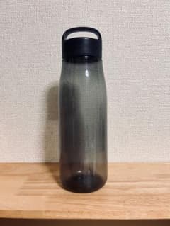 ハンドル付き クリアボトル ブラックのサムネイル