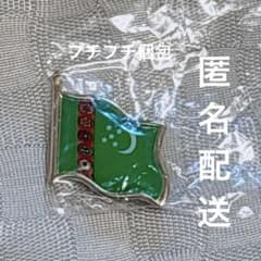 万博　トルクメニスタン館　ピンバッジ　丸　トルクメニスタンパビリオン 万博 トルクメニスタン館 ピンバッジ 地形 トルクメニスタンパビリオン