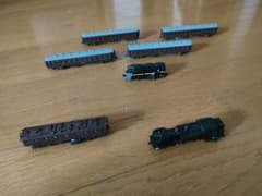 Nゲージ鉄道模型セット 機関車・客車・パワーパックのサムネイル