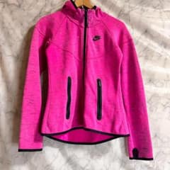 NIKE ナイキ テックフリースパーカー ピンク ジップ フーディー S