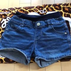 デニムショートパンツ 130のサムネイル
