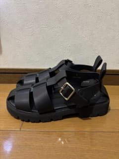 レディース BAYFLOW グルカサンダル ブラック Lサイズのサムネイル