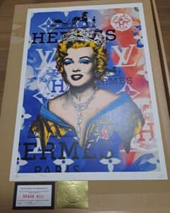 DEATH NYC アートポスター 世界限定100枚 マリリンモンロー　ヴィトン DEATH NYC アートポスター 世界限定100枚 マリリンモンロー ヴィトン