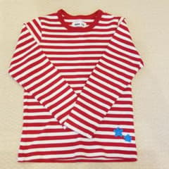 Maiko様専用　女児BOBSONボーダーロンT　110cmのサムネイル