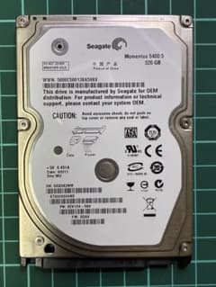 2.5インチ内蔵ハードディスク320GB(中古)のサムネイル
