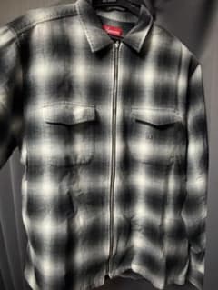 Supreme Shadow Plaid Flannel ZipUpのサムネイル