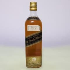 Johnnie Walker ジョニーウォーカー黒ラベル特級 金キャップ 白紋章