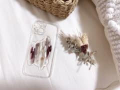 ニュアンスデザイン 透明 iPhone15ケースのサムネイル
