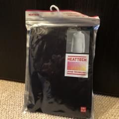 UNIQLO ヒートテック　キッズ　150 黒　タートルネックのサムネイル