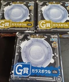 ONE PIECE 이치 반 쿠지 최악의 세대편 G상 유리 그릇