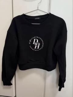 DXOH サークルスタックロゴクロップスウェットのサムネイル