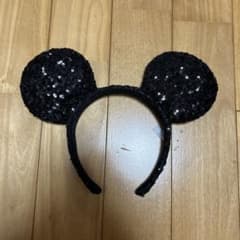 ミッキーマウス　カチューシャ スパンコール　ディズニーのサムネイル