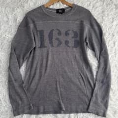 Double RL フットボール グレー 長袖 ロゴ Tシャツ ヴィンテージ Double RL フットボール グレー 長袖 ロゴ Tシャツ ヴィンテージ