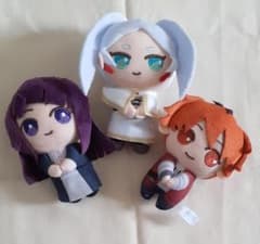3-piece set for funerals Frieren Pyokotomo mascot